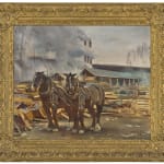Sir Alfred James Munnings, PRA, RWS, The pad groom
