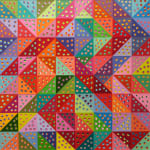 Aiko Lanier Cuneo, Dancing Dots and Triangles, 2021