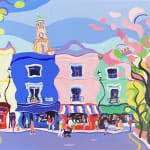 Streets of Chelsea, Original Painting , 2023