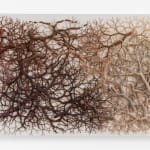 Janaina Mello Landini, Labirinto rizomático série II D - Vermelho, 2015