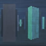 Janaina Mello Landini, Labirinto rizomático série II D - Vermelho, 2015