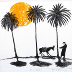 Frans Wesselman RE, Man, Donkey