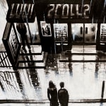 John Duffin RWS RE, Ronnie Scott's - B&W Night Study