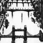 John Duffin RWS RE, Thames Bridges Westwards
