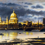 John Duffin RWS RE, St Paul's Cathedral