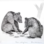 Frans Wesselman RE, Bears Eating Buns
