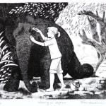 Frans Wesselman RE, Washing an Elephant