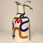Sophie Alda, Wiggle Arm Flood Vase - Cobalt Blue