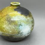 Katie Coston - Illyria Pottery , Raku Vase #4