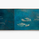 Nuria Maria, Blue Still (Diptych), 2025