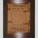 Package: Jeff Wall, 'Boy on TV'