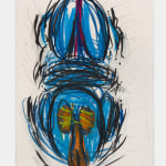 Judith Bernstein, Dick in a Head, 2015