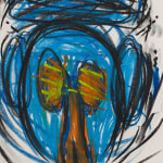 Judith Bernstein, Dick in a Head, 2015