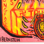 Judith Bernstein, Money Shot - Yellow, 2016