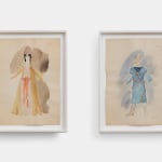 Dorothea Tanning, Costume Designs for Judith - Judith and Garde (Ange), 1961