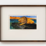 Walton Ford, Study for 'Namib', 2023