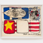 Judith Bernstein, Union Jack-Off Flag, 1967