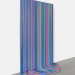 Ian Davenport, Spring (Bluebonnet), 2018