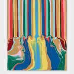 Ian Davenport, Spring (Bluebonnet), 2018