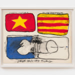 Judith Bernstein, Union Jack-Off Flag, 1967