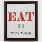 Robert Indiana, Eat, 1962