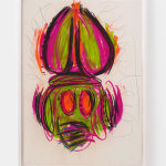 Judith Bernstein, Dick in a Head, 2015