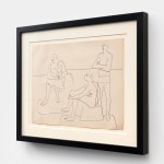 Pablo Picasso, Femme et deux hommes sur la plage, 1923