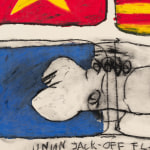 Judith Bernstein, Union Jack-Off Flag, 1967