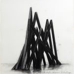 Bernar Venet, Acute Angles - Disorder, 2017