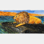 Walton Ford, Study for 'Namib', 2023