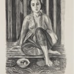 Henri Matisse, …L’Angoisse qui s’amasse en frappant sous ta gorge… (…The Gathering Anguish that Strikes in Your Throat…), 1944