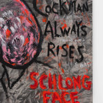 Judith Bernstein, Cockman Always Rises – Schlong Face, 2016