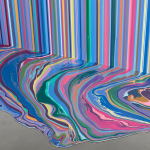 Ian Davenport, Spring (Bluebonnet), 2018