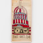 Judith Bernstein, Union Jack-Off Flag, 1967