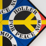 Robert Indiana, Four Diamond Peace (Blue), 2003