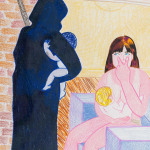 Erin M. Riley, Pouting, 2024