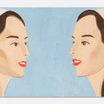 Alex Katz, Black Hat # 5, 2010