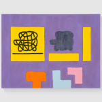 Jonathan Lasker, Perfect Crowding, 2024