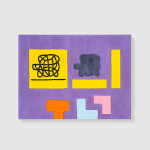Jonathan Lasker, Perfect Crowding, 2024