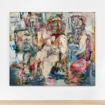 Daniel Crews-Chubb, Study of a Figure VI (Out of Chaos), 2024
