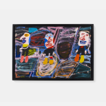 Jean Dubuffet, Inspection du territoire (F 141) 1 er septembre 1982, 1982