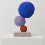 Annie Morris, Stack 3, Ultramarine Blue, 2023