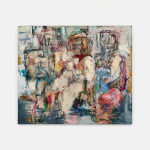 Daniel Crews-Chubb, Study of a Figure VI (Out of Chaos), 2024