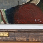 Detail of the artist's signature.