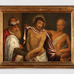 Painting of Jesus and two men