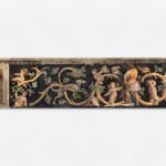 fresco depicting grotesques and the god Mars