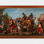 Painting depicting the biblical passage in which Joseph is sold by his brothers.