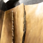 Detail of sculpture.