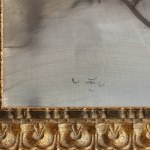 Detail of the artist’s signature.