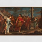 Painting depicting Scipio leaving for exile